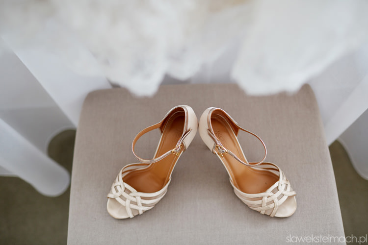 buty na wysokim obcasie na ślub