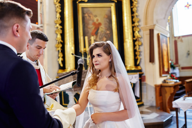 przepiękny ślub w Wojniczu wesele Agawa Dębno